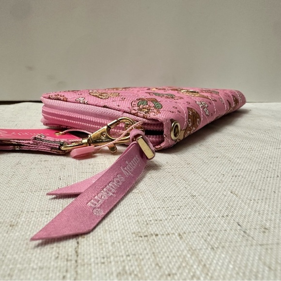 Simply Southern Pink Wallet with Owl Design - Picture 2 of 10